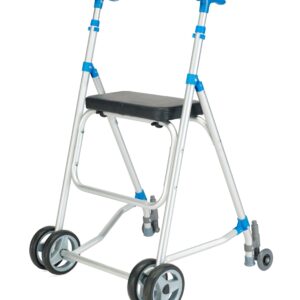 Andador de aluminio con asiento